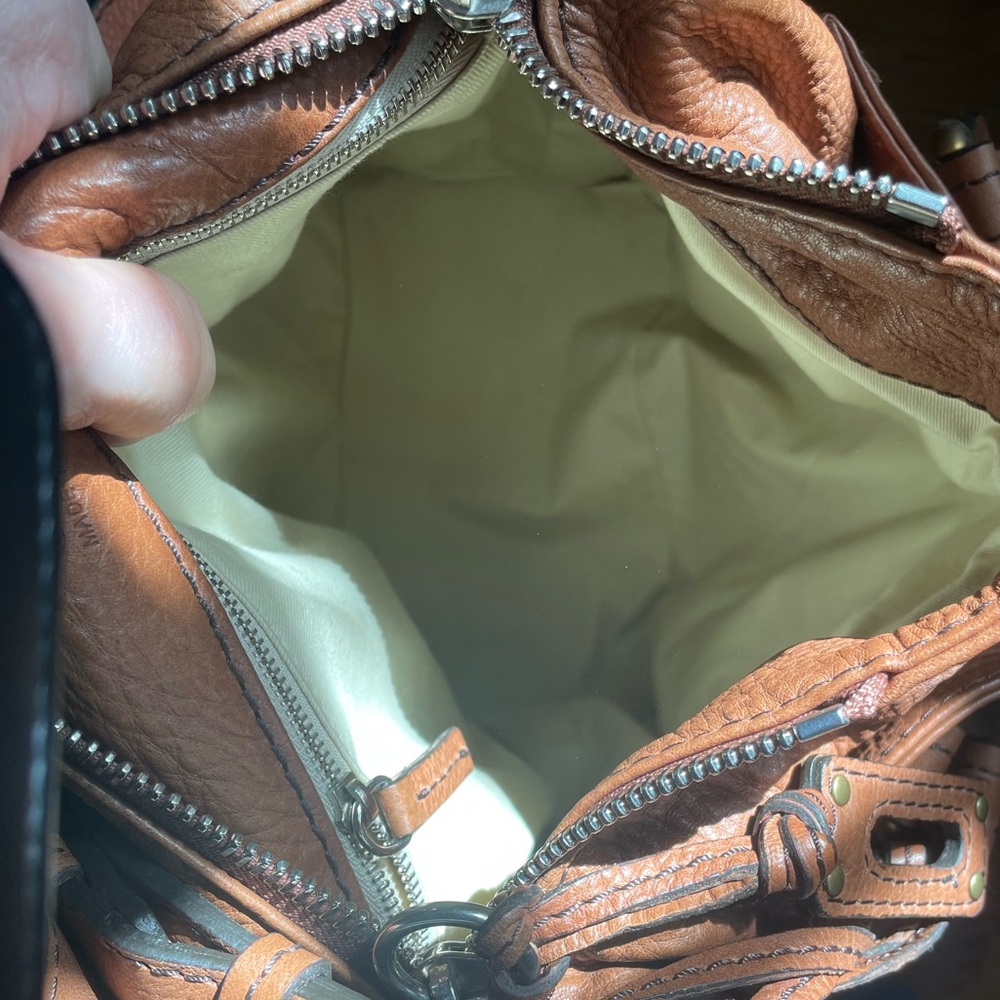 CHLOE ORIGINAL Vintage Y2K Large Paddington Camel Tan Brown Leather Bag NWT! - Picture 7 of 9
